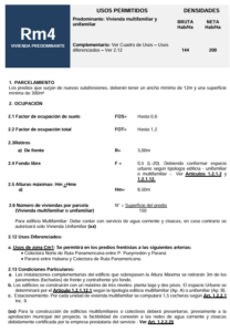 Cod Edificacion RM4