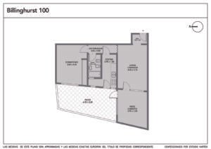 Departamento en venta en Billinghurst 100, Almagro
