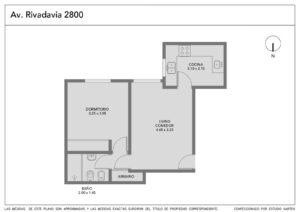 Departamento en venta en Av. Rivadavia al 2800, Balvanera